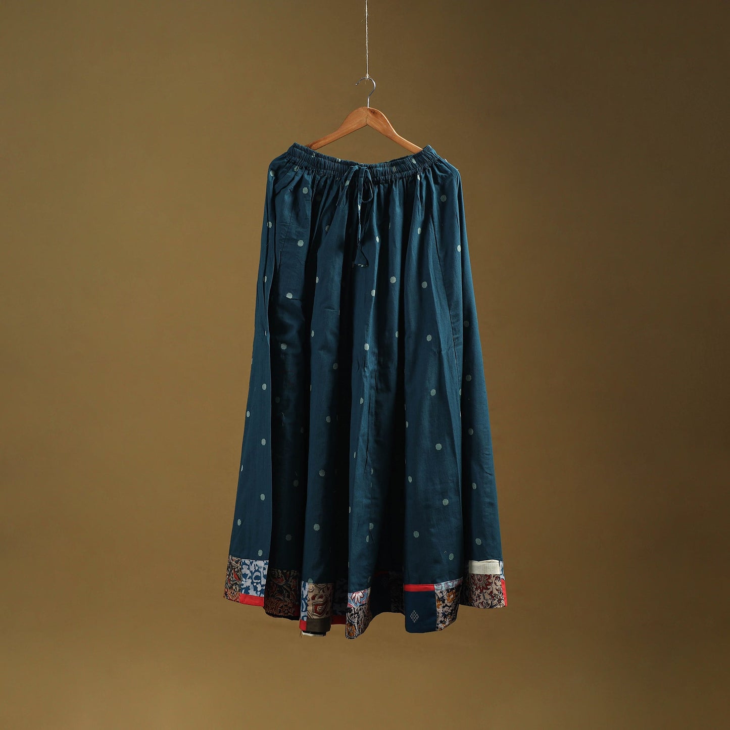 Jacquard patchwork 24 kali cotton long skirt 29