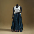 Jacquard patchwork 24 kali cotton long skirt 29