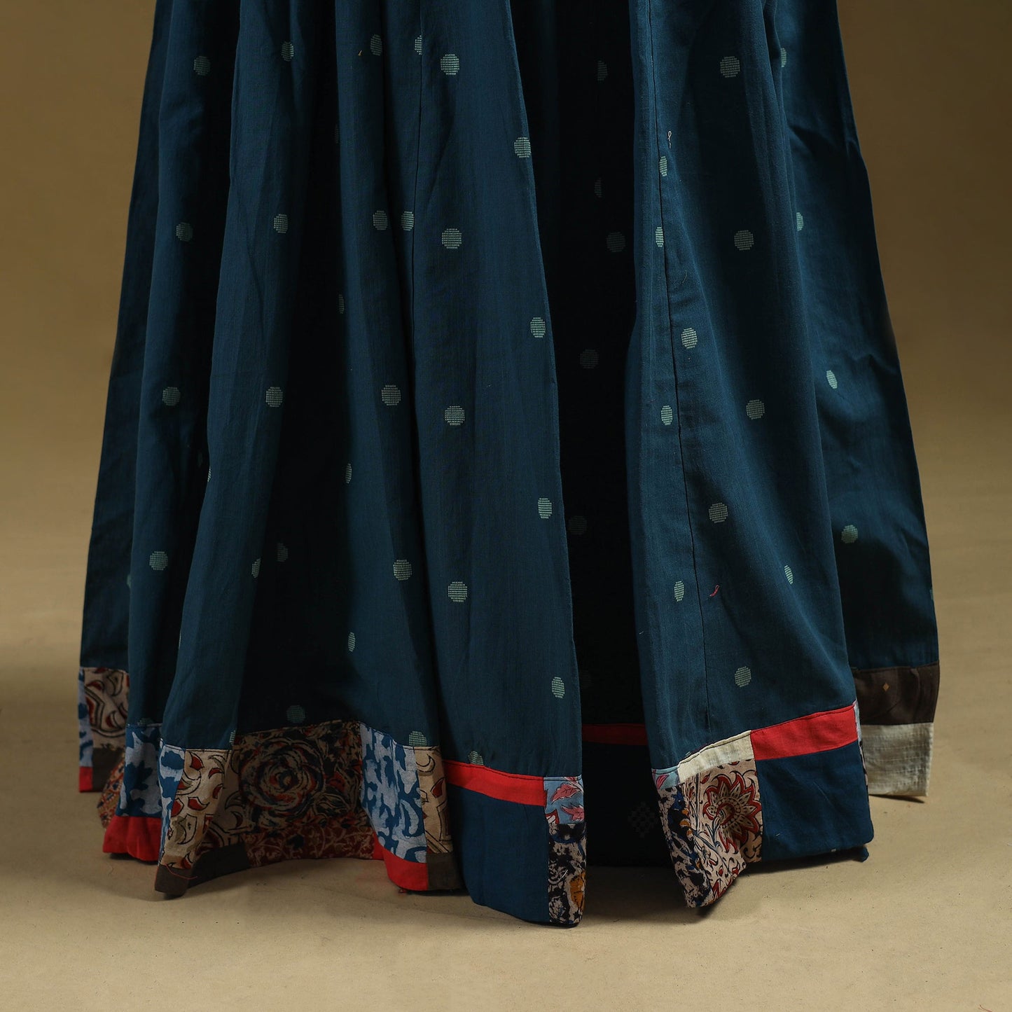Jacquard patchwork 24 kali cotton long skirt 29