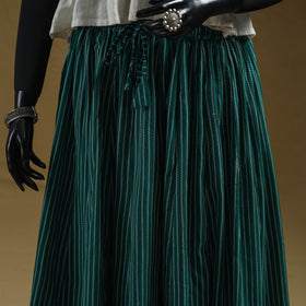 Jacquard patchwork 24 kali cotton long skirt - handcrafted