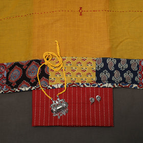 Jacquard weave cotton 2pc unstitched dress material