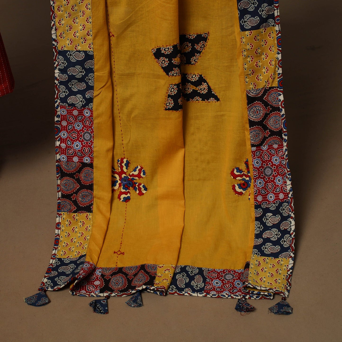 Jacquard weave cotton 2pc unstitched dress material