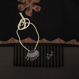 Jacquard weave cotton 2pc unstitched dress material