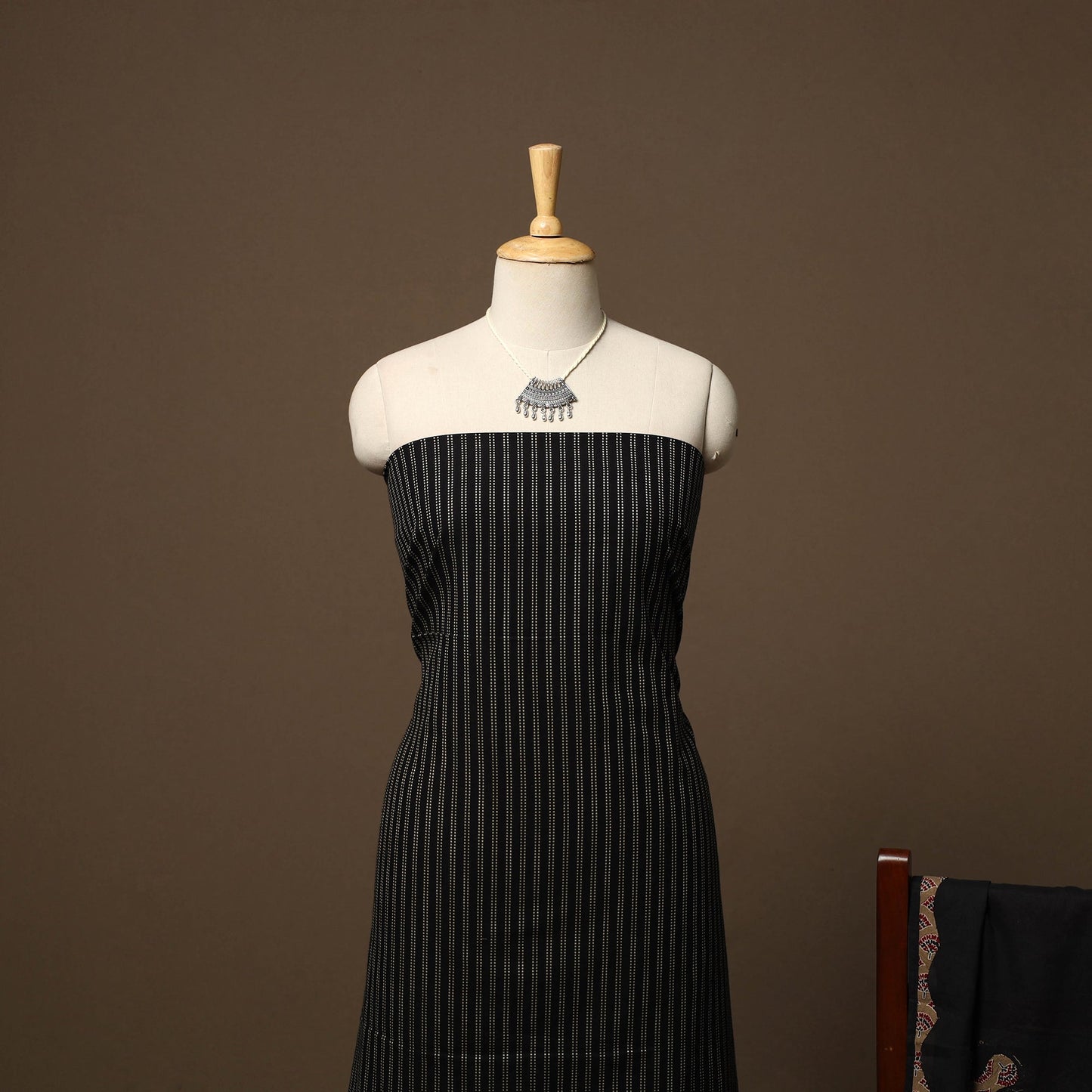 Jacquard weave cotton 2pc unstitched dress material