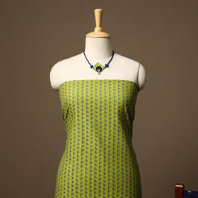 Jacquard weave cotton 2pc unstitched dress material