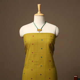 Jacquard weave cotton 2pc unstitched dress material