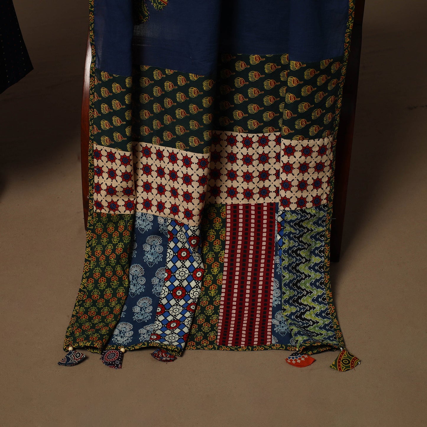 Jacquard weave cotton 2pc unstitched dress material