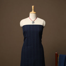 Jacquard weave cotton 2pc unstitched dress material