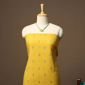 Jacquard weave cotton 2pc unstitched dress material