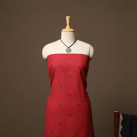 Jacquard weave cotton 2pc unstitched dress material