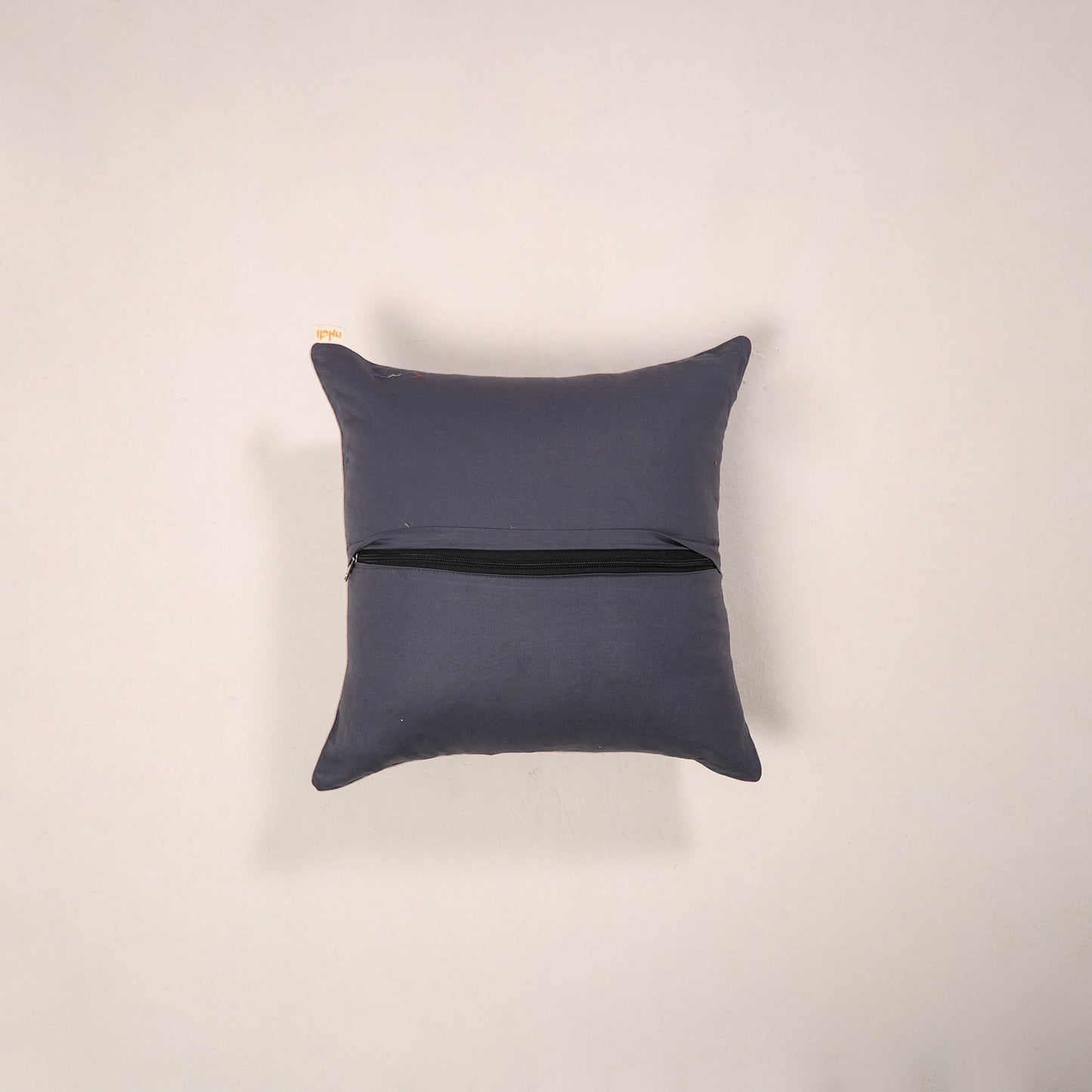 Jacquard weave cotton cushion cover 45 - handcrafted