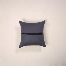 Jacquard weave cotton cushion cover 45 - handcrafted