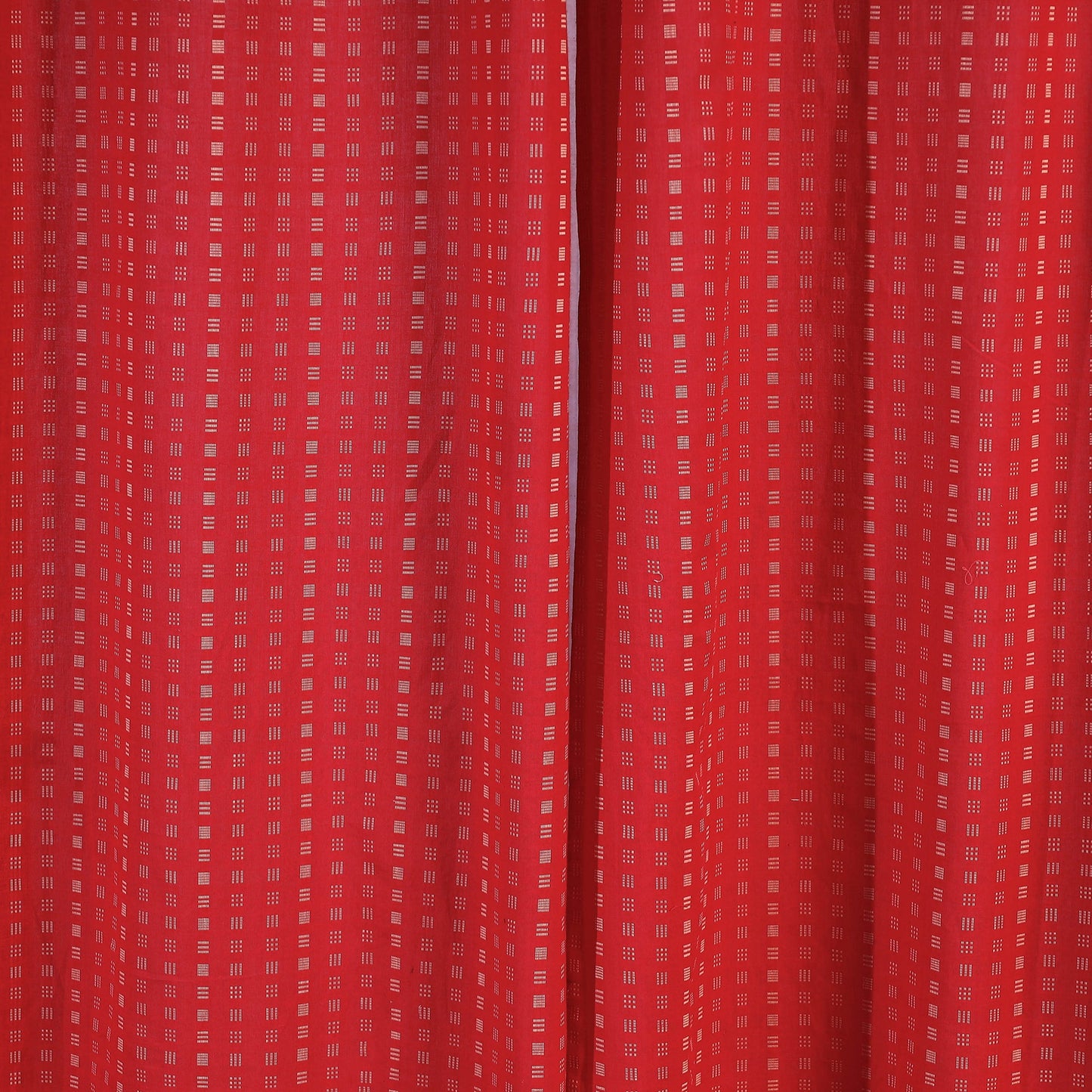 Jacquard weave cotton door curtain (7 x 3 feet) (single