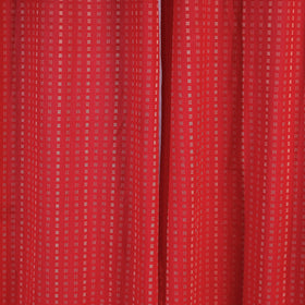 Jacquard weave cotton door curtain (7 x 3 feet) (single