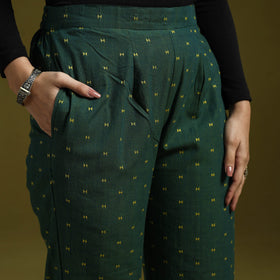 Jacquard weave cotton elasticated pant 17 - handcrafted