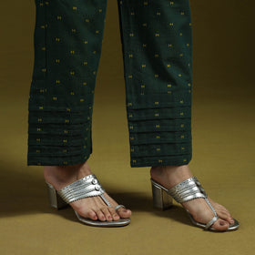 Jacquard weave cotton elasticated pant 17 - handcrafted