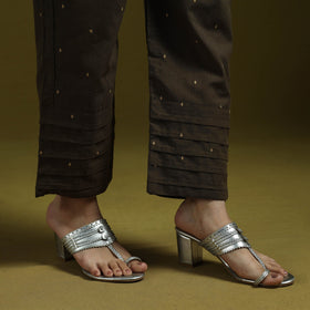 Jacquard weave cotton elasticated pant 18 - handcrafted