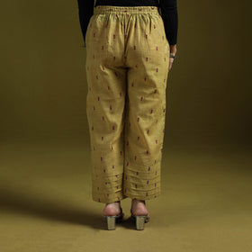 Jacquard weave cotton elasticated pant 21 - handcrafted