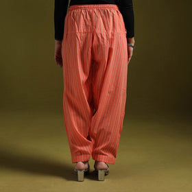 Jacquard weave cotton elasticated salwar 09 - handcrafted