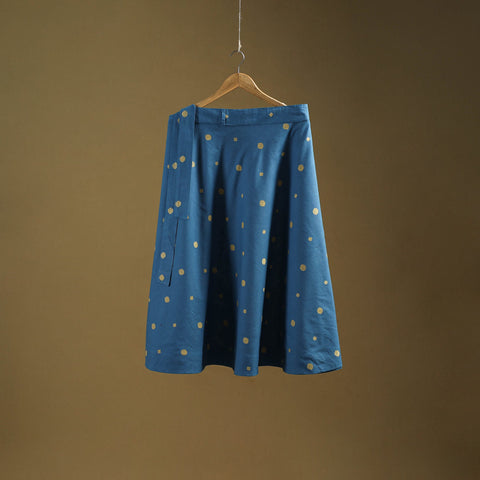 Jacquard weave cotton wrap around skirt 11 - handcrafted