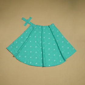 Jacquard weave cotton wrap around skirt 13 - handcrafted