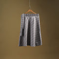 Jacquard weave cotton wrap around skirt 14 - handcrafted