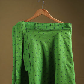 Jacquard weave cotton wrap around skirt 18 - handcrafted
