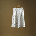 Jacquard weave cotton wrap around skirt 19 - handcrafted