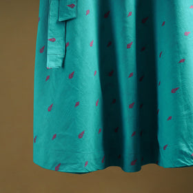 Jacquard weave cotton wrap around skirt 20 - handcrafted