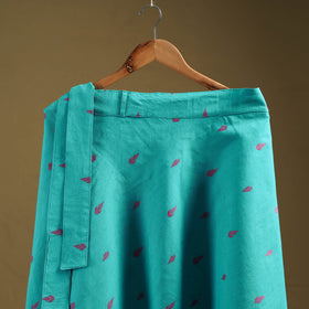 Jacquard weave cotton wrap around skirt 20 - handcrafted