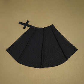 Jacquard weave cotton wrap around skirt 21 - handcrafted