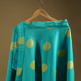 Jacquard weave cotton wrap around skirt 35 - handcrafted