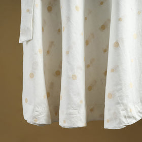 Jacquard weave cotton wrap around skirt 36 - handcrafted