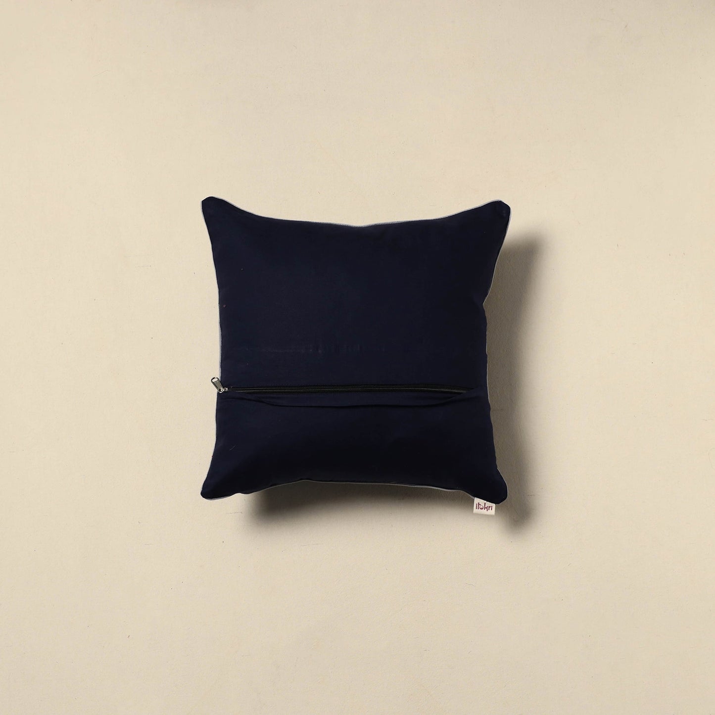 Jacquard weave cushion cover 04 - handcrafted