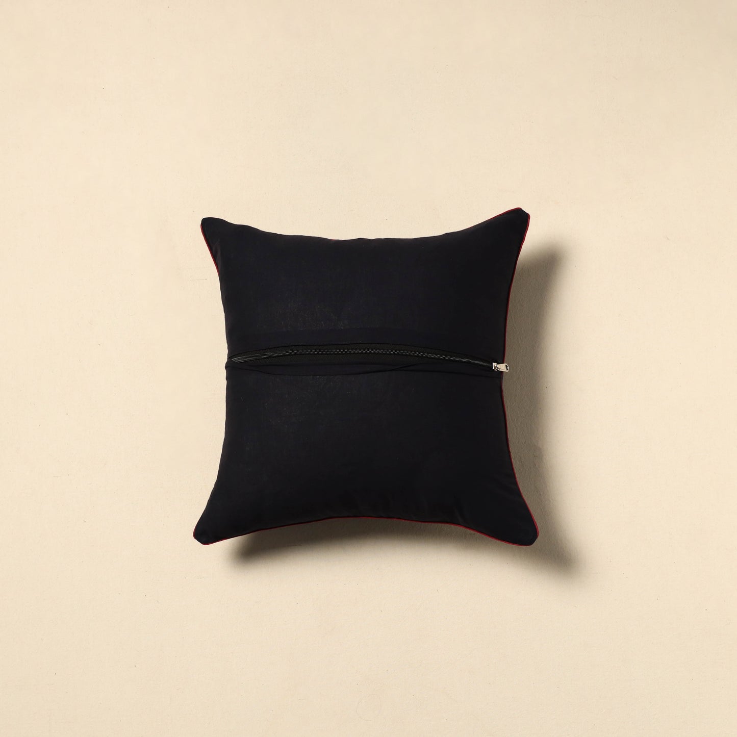 Jacquard weave cushion cover 42 - handcrafted