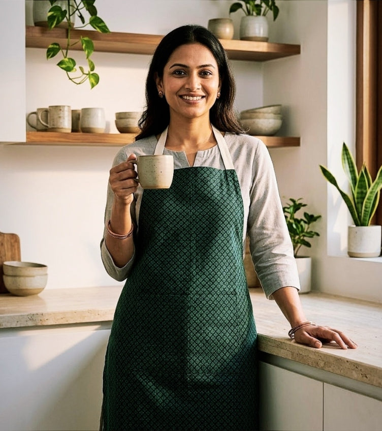 Jacquard Aprons