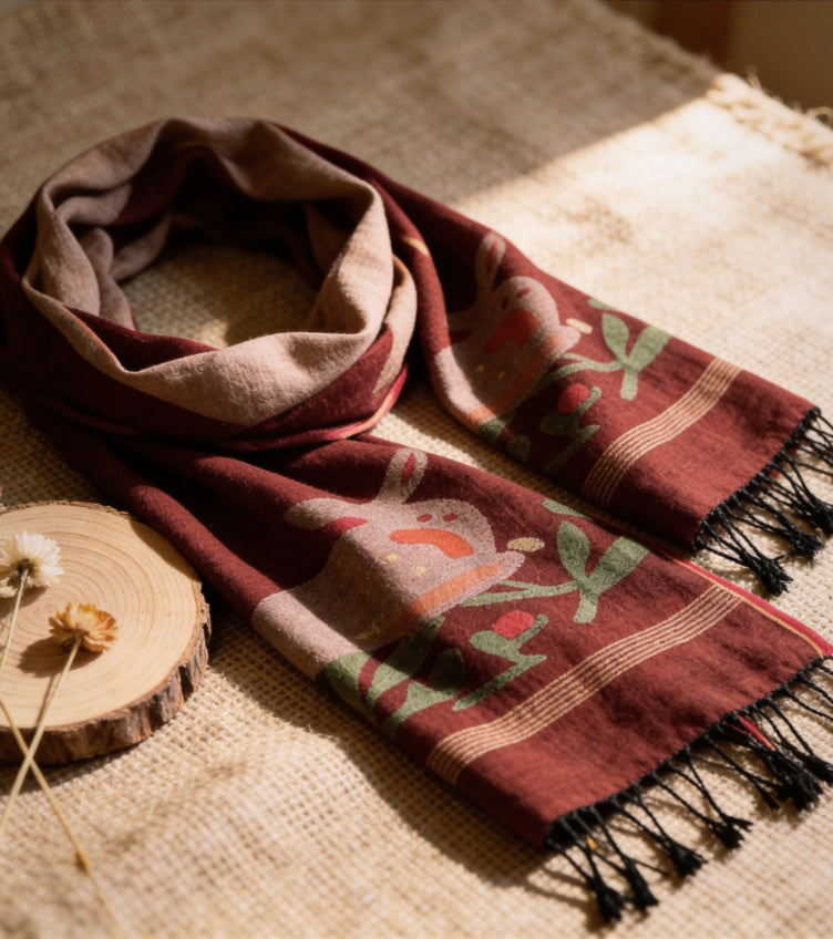 Jamdani Cotton Stoles
