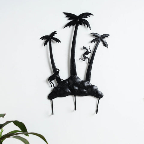 Elephant - Bastar Tribal Wrought Iron Wall Hanging Online in India 