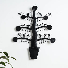 Elephant - Bastar Tribal Wrought Iron Wall Hanging Online in India 