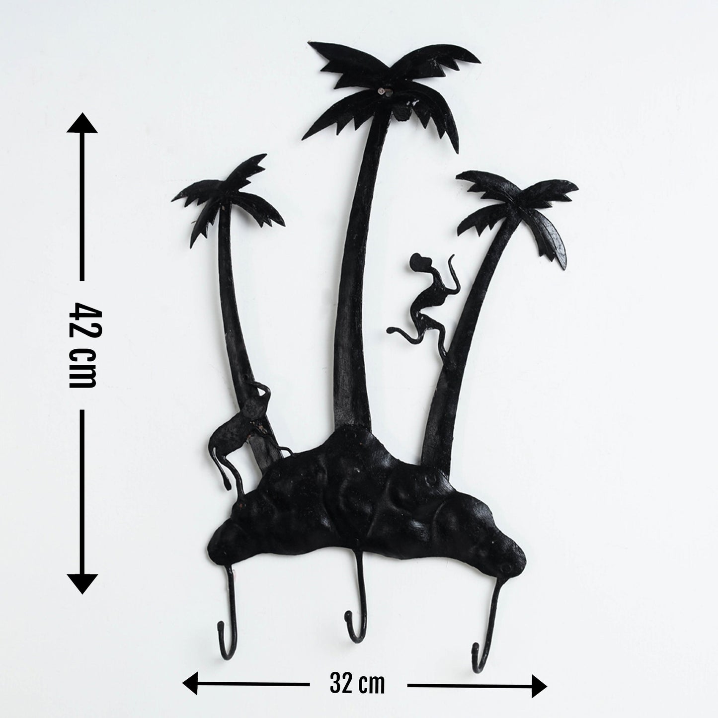 Elephant - Bastar Tribal Wrought Iron Wall Hanging Online in India 