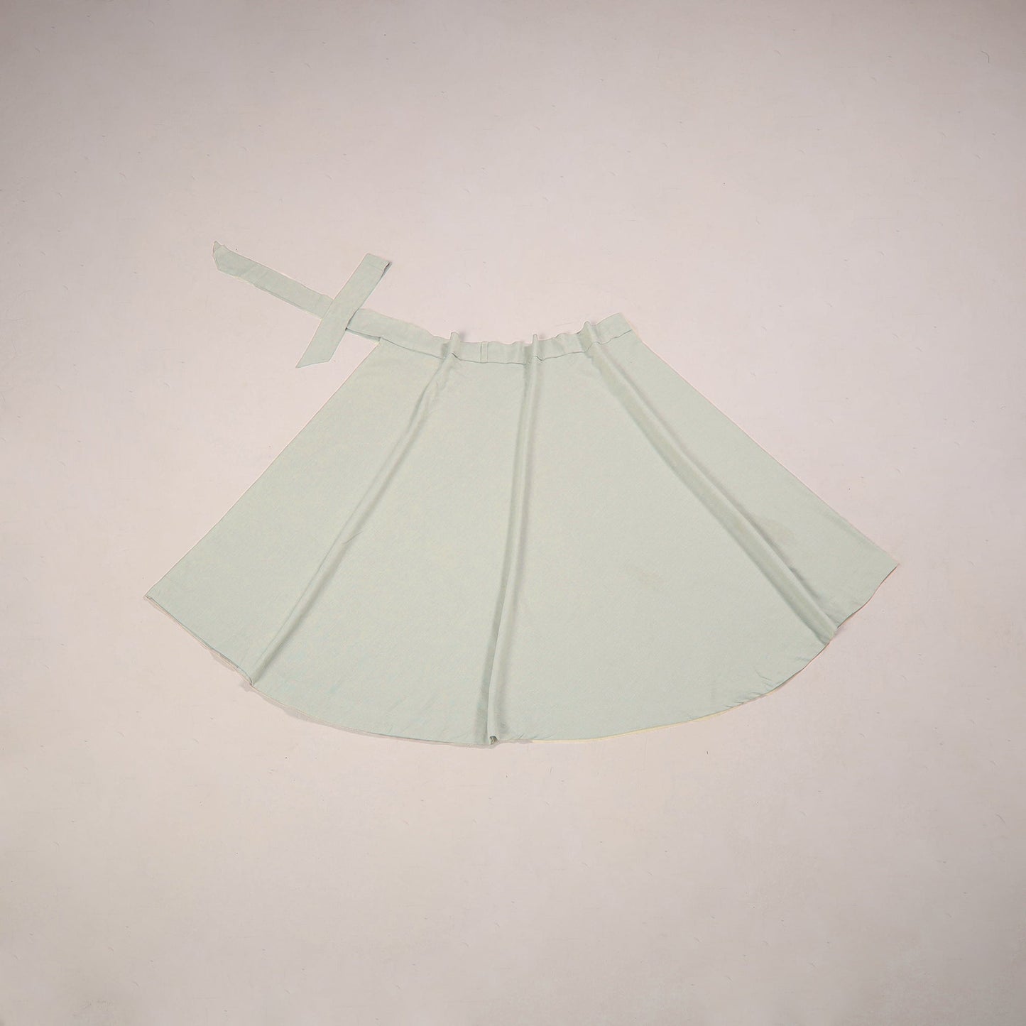 Jhiri handloom cotton wrap around skirt 45 - handcrafted