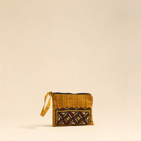 Kala Raksha Jat Hand Embroidered Cotton Coin Purse