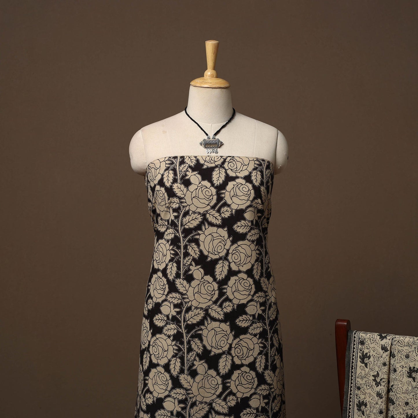 Kalamkari cotton 2pc unstitched dress material