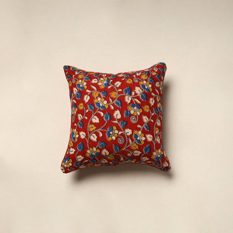 Kalamkari cotton cushion cover 01 - handcrafted
