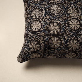 Kalamkari cotton cushion cover 24 - handcrafted