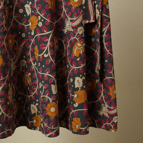 Kalamkari cotton wrap around skirt 05 - handcrafted