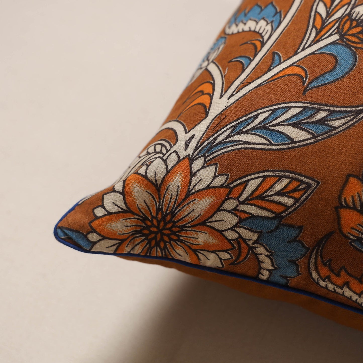 Kalamkari cushion cover 18 - handcrafted