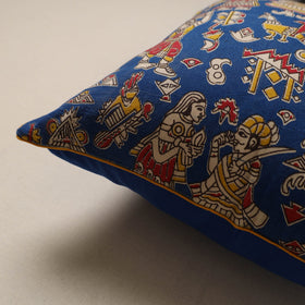 Kalamkari cushion cover 40 - handcrafted