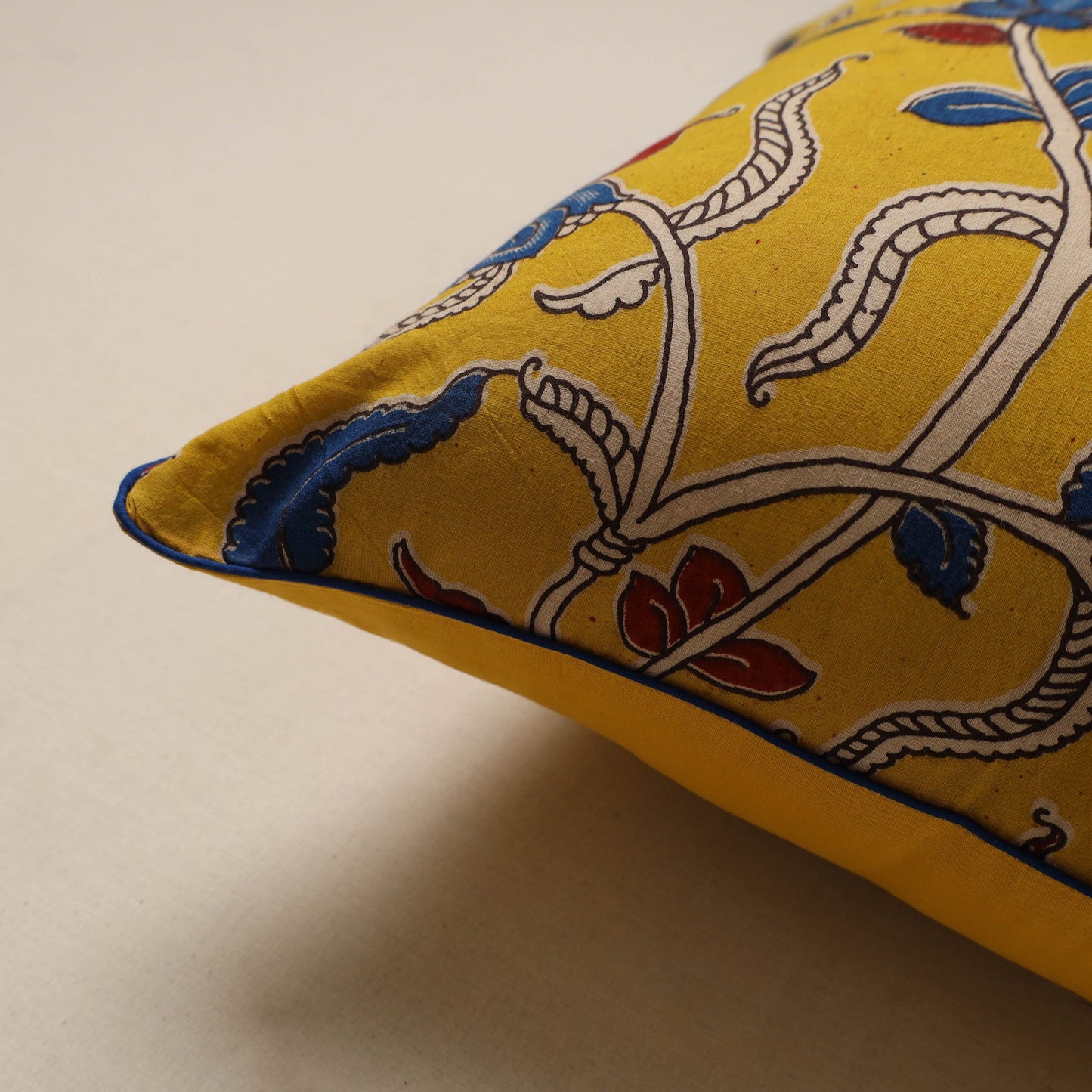 Kalamkari cushion cover 42 - handcrafted