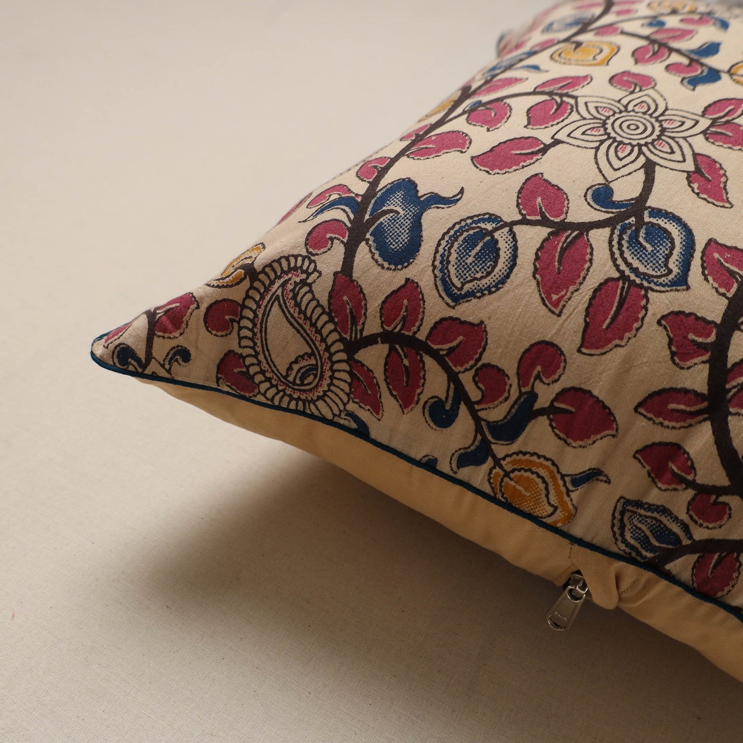 Kalamkari cushion cover 46 - handcrafted